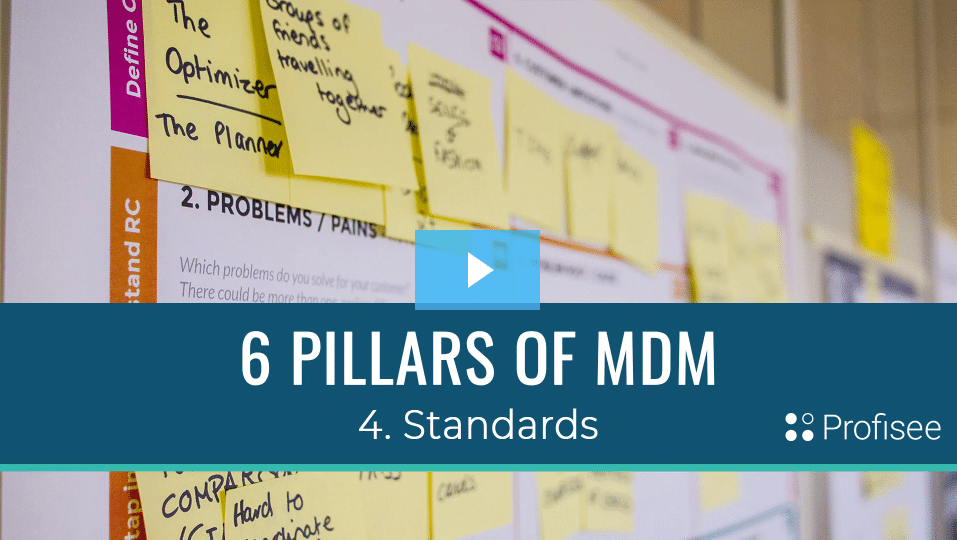 6 Pillars of MDM - Standards