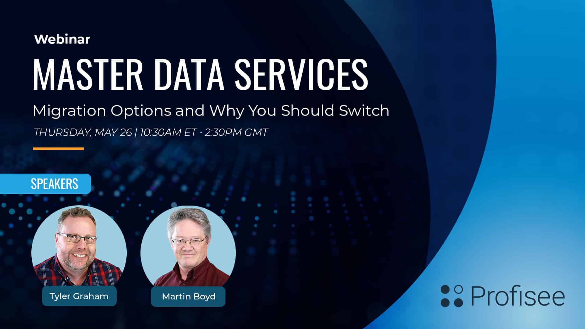 Header graphic with the tiltle "Master Data Services: Migration Options and Why You Should Switch"