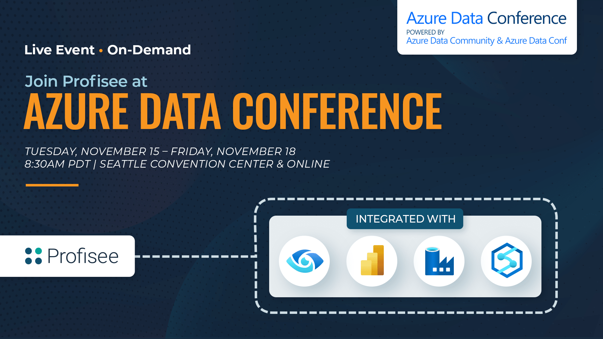 Header image for Azure Data Conference