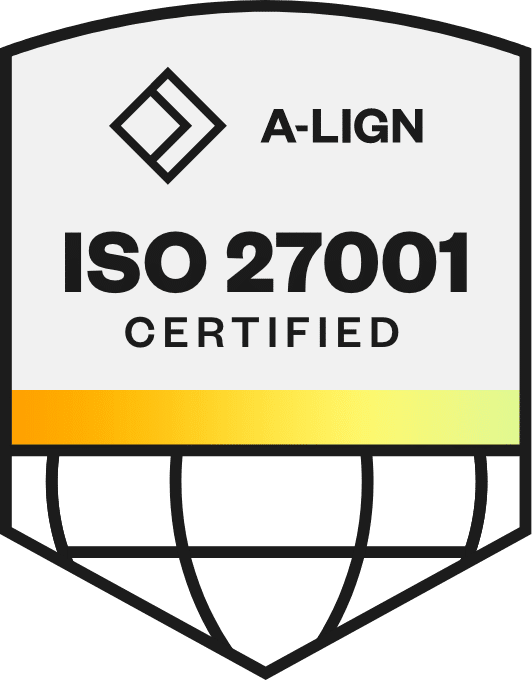 ISO270001 Certification Badge