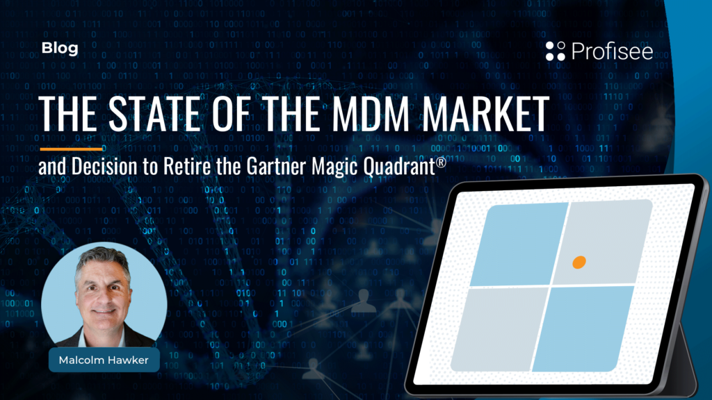 Press Release 2021 Gartner Magic Quadrant for Master Data Management