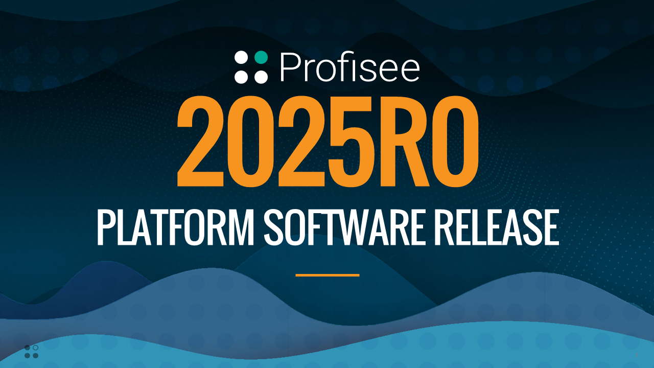 Featured image for the product announcement blog, "What's New in Profisee 2025 R0."