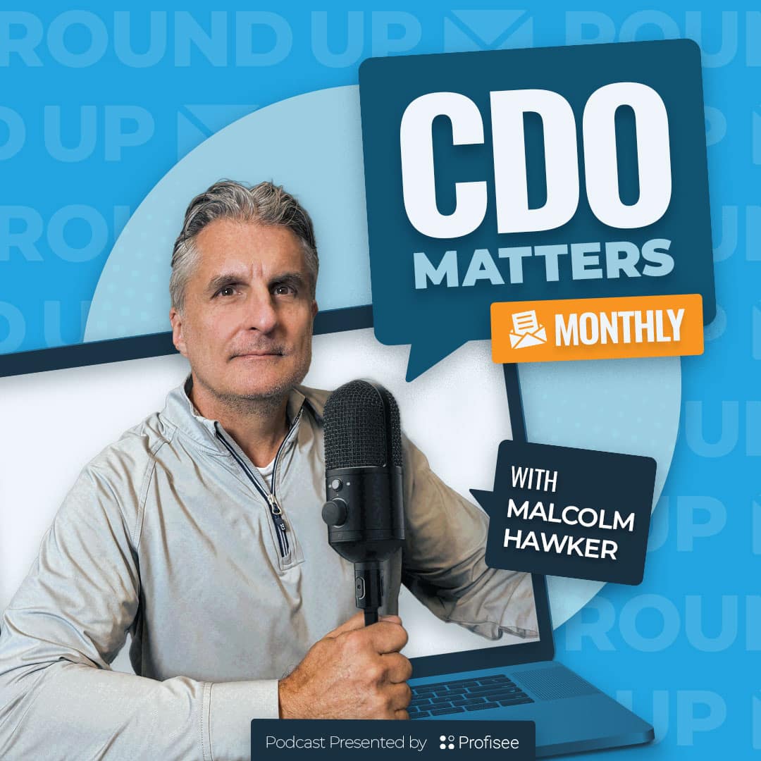 Promotional image for CDO Matters Monthly with Malcolm Hawker