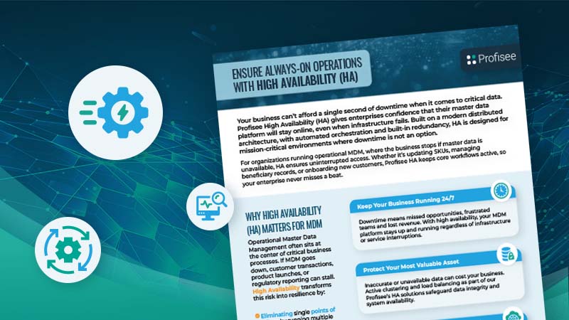 Featured image showing the High Availability datasheet.