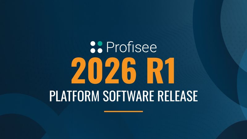 A graphic that reads "Profisee 2026 R1: Platform Software Release."