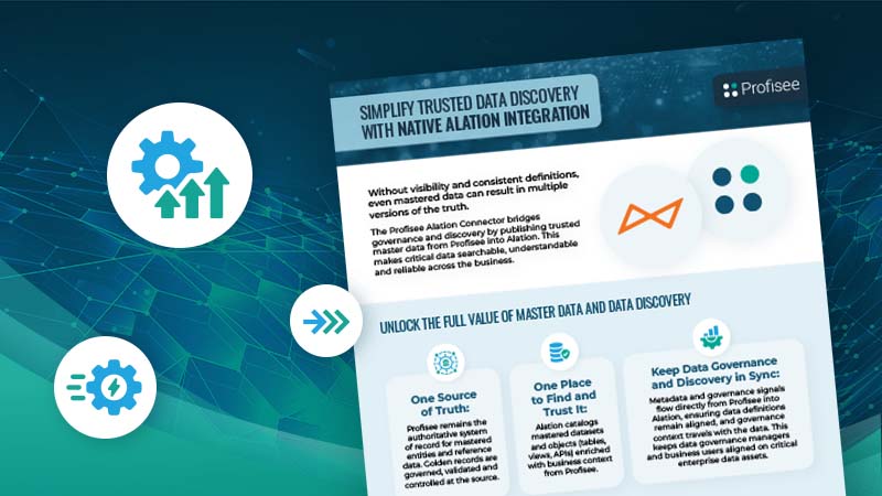 Featured image of the Native Alation Integration datasheet.