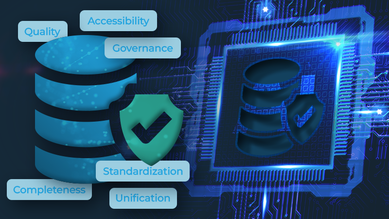 Image representing data that has been made ready for AI by the use of master data management